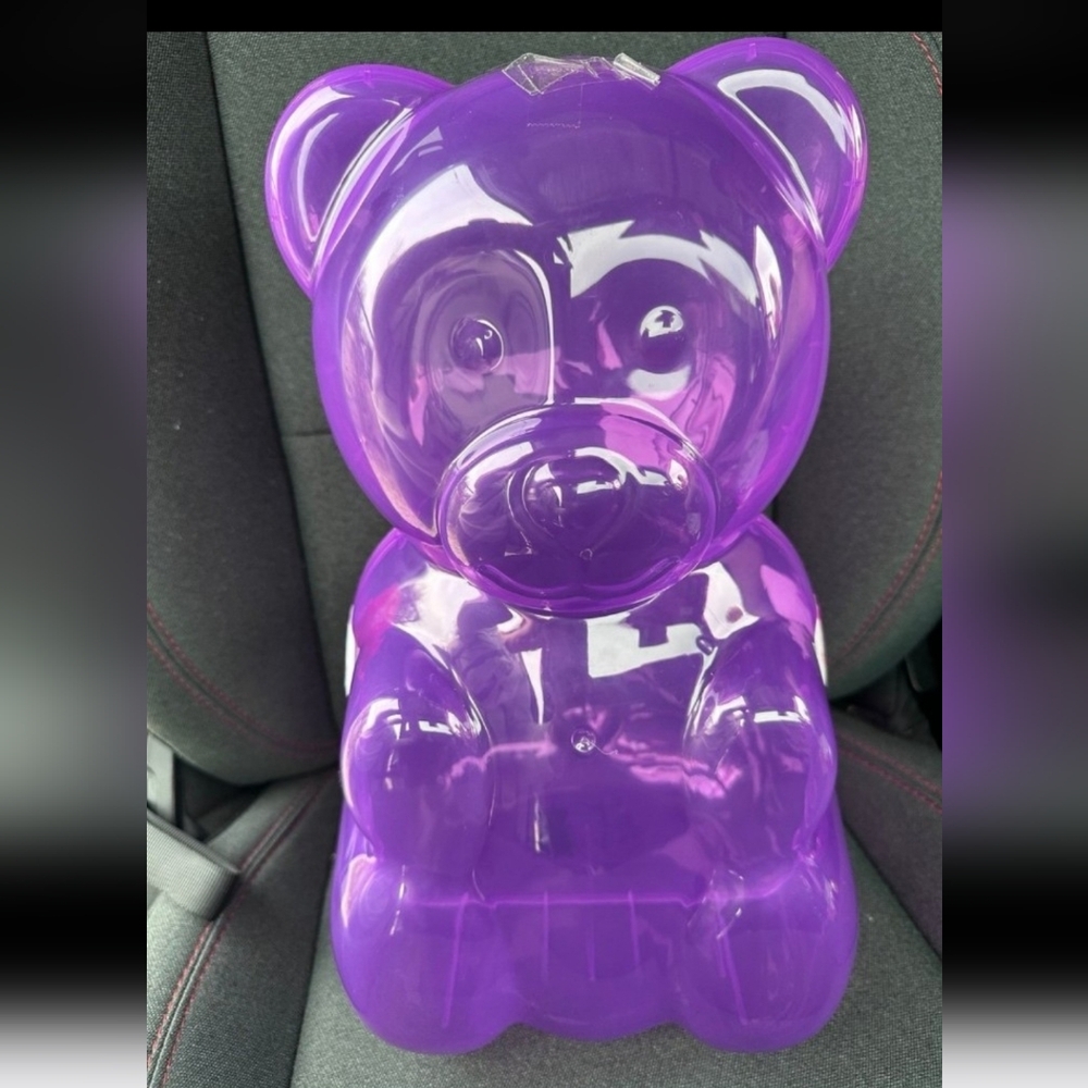 Viral Gummy Bear Container Valentine Purple